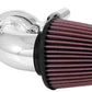 K&N 01-15 Harley-Davidson Touring 96 / 103 / 08-15 Bright Aircharger Performance Intake
