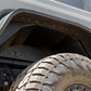 DV8 Offroad 20-24 Jeep Gladiator JT Rear Inner Fender Liners - Satin Black
