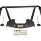 BMR 64-67 GM A-Body Bolt-On Front Reinforcement Chassis Brace - Black Hammertone