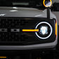 DV8 Offroad 2021-2025 Ford Bronco Black Headlights