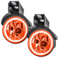Oracle Lighting 97-00 Dodge Durango Pre-Assembled LED Halo Fog Lights -Amber