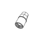 Project Kics Spare Lock Key for Leggdura Racing Shell Type Lock Lugs (num 1121)