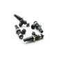 DeatschWerks Set of 4 2400cc High Impedance Injectors for Mitsubishi Eclipse (DSM) 4G63T 95-99