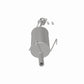 BRExhaust 93-95 Honda Civic Del Sol 1.5L Muffler Kit