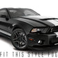 Oracle 13-14 Ford Mustang Shelby/Roush/GT500 LED Fog Light Halo Kit - UV/Purple