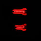 AlphaRex 21-23 Ford F-150 LUXX LED Tailights - Black w/ BLIS