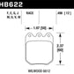 Hawk 13-15 BMW xDrive28i 2.0L / DTC-60 Race Rear Brake Pads