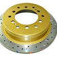 DBA 10+ Toyota 4Runner/FJ Cruiser Rear Drilled and Slotted 4000 Series Rotor