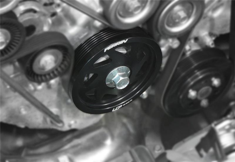 Perrin 13 Subaru BRZ / 13 Scion FR-S / 12-13 Subaru Impreza Crank Pulley - Black