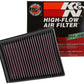 K&N 2016 Renault Megane IV L4-1.5L DSL Replacement Drop In Air Filter