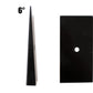 Fishbone Offroad Universal 6in Leaf Spring Shim - Black
