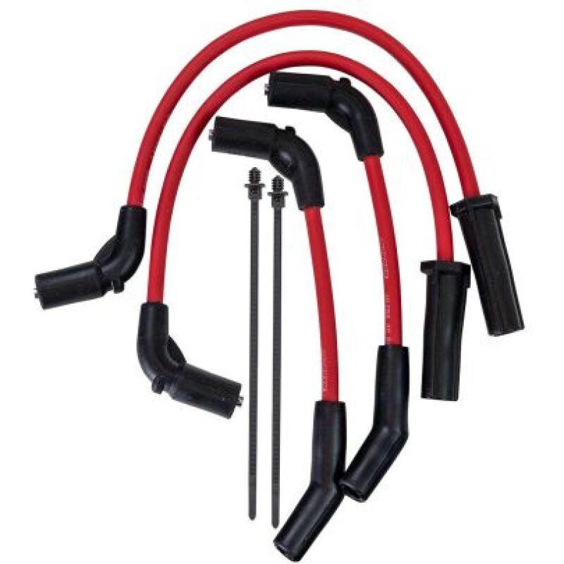 Moroso 2024+ Harley Davidson M8 Touring Ultra 40 Ignition Wire Set - Red