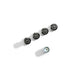 Ford Racing M14x1.5 Black Security Lug Nut Kit - Set of 4