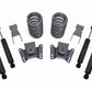 MaxTrac 73-87 Chevrolet C10 2WD 2in/4in Lowering Coil Kit