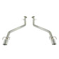 REMARK 2021+ Lexus IS300/ IS350 Axleback Exhaust - Stainless Double Wall Tip (Muffler Version)