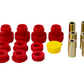 Energy Suspension 97-01 Honda Prelude Front Control Arm Bushing Set - Red