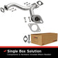 BRE Exhaust 98-04 Passport Rodeo  Sport 3.2L Front Pipe Kit