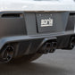 Borla 23-24 Toyota GR Corolla ATAK Cat Back System - Carbon Fiber & Black Anodized