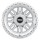 Weld Off-Road Swift 17x9in - 8x165.1 BP - ET-12 - 125.1mm CB - Gloss Silver Machined Wheel & Ring