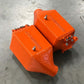 CSF 12-16 BMW M5 (F10) / 12-18 BMW M6 (F06/F12/F13) Twin Charge-Air-Cooler Set - Fire Orange