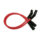 Moroso 99-08 Harley-Davidson FLT/FLHT/FLHR/FLTR Ultra 40 Wire Set - Red