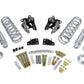 UMI Performance 64-72 GM A-Body Rear Coilover Brackets Bolt In (175LB Spring Rate)