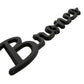 Ford Racing 2021+ Bronco Classic Script Fender Badges - Matte Black (Pair)