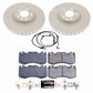 Power Stop 14-17 Land Rover Range Rover Sport Front Z23 Coated Brake Kit