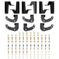 Westin 18-26 Jeep Wrangler 4dr Outlaw Drop Running Boards - Tex. Blk