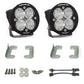 Baja Designs 07-09 Wrangler JK w/OE Bumper Squadron R Sport Fog Pocket Kit - Clear
