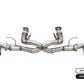 Corsa 20-23 Chevrolet Corvette C8 RWD 3in Xtreme Cat-Back Exhaust w/4.5in Carbon Fiber Black PVD Tip