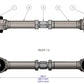 Superpro 23-24 Toyota Sequoia HD Adjustable Upper Trailing Arm Set