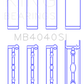 King Engine Bearings Chrysler 215 Ohv (Size +0.50mm) Main Bearing Set