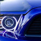 Oracle 13-14 Ford Mustang LED Projector Headlight Halo Kit - Red