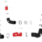 aFe BladeRunner 22-23 Kia Stinger L4-2.5L (t) Aluminum Hot and Cold Charge Pipe Kit - Red