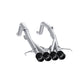 MBRP 14-19 Chevrolet Corvette 6.2L 3in Axle-Back Muffler Bypass Quad Exit Carbon Fiber Tips