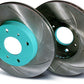 Project Mu 93-02 Toyota Supra JZA80 w/ 16in Wheels SCR Pure Plus 1pc Slotted Rotors - Front