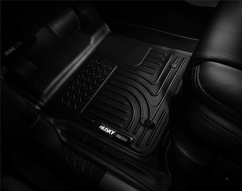 Husky Liners 15 Cadillac Escalade ESV WeatherBeater Black 2nd Seat Floor Liners