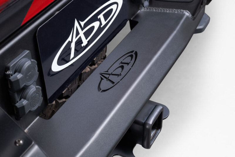 ADD 2025 Ram RHO Phantom Rear Bumper - Hammer Black Powder Coat