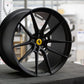 Vossen x Novitec NF9 22x12 ET:47 Satin Black Ferrari FF / Portofino Rear Wheel