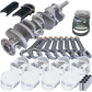 Eagle Ford 460 4.140in Crank 6.800in I-Beam Rods -3cc Flat Top 4.390in Pistons Rotating Assembly