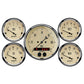 AutoMeter 3-3/8in & 2-1/16in GPS Speedometer Antique Beige Gauge Kit - 5 Pc