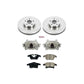 Power Stop 13-16 Lincoln MKZ Front Autospecialty Kit w/Cals