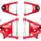 UMI Performance 73-87 GM C10 Street Performance A-Arm Kit - Red