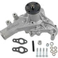 Edelbrock Water Pump for Small-Block Chevy in Satin Finish (Long)