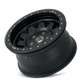 Dirty Life 9302 Roadkill 17x9/8x170 BP/-14mm Offset/130.8mm Hub Matte Black Wheel - Beadlock