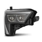 AlphaRex 22-23 Toyota Tundra/Sequoia LED Proj Headlights Black w/ Seq Activ Light/Seq Signal & DRL