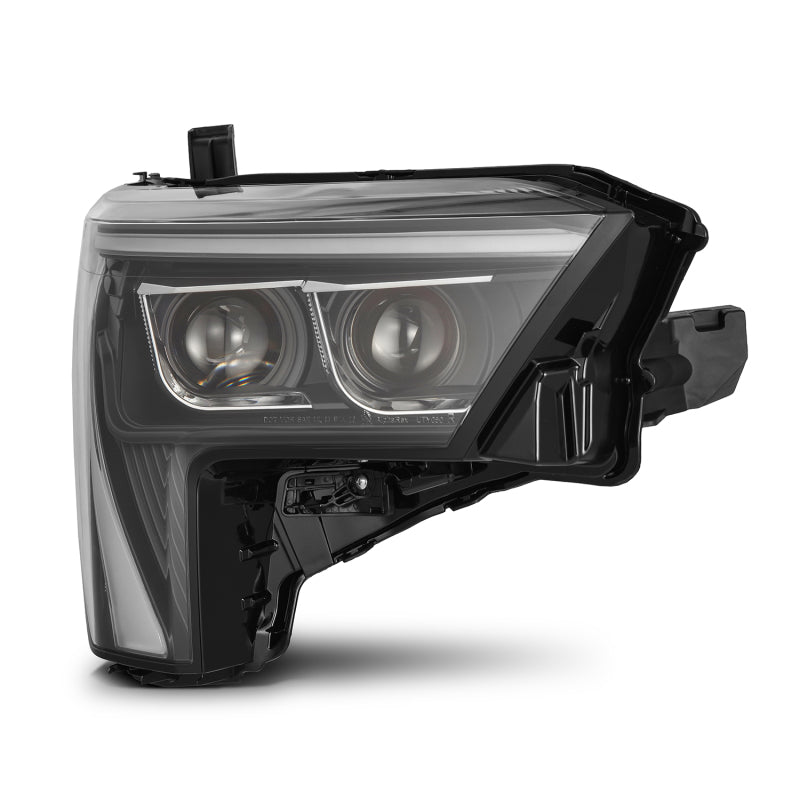 AlphaRex 22-23 Toyota Tundra/Sequoia LED Proj Headlights Black w/ Seq Activ Light/Seq Signal & DRL