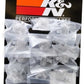 K&N Stainless Mesh Fuel Filter 12in LN Gas Filter .25in FLG 1.75in L