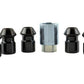 Ford Racing M12X1.5 Black Security Lug Nut - Set of 5